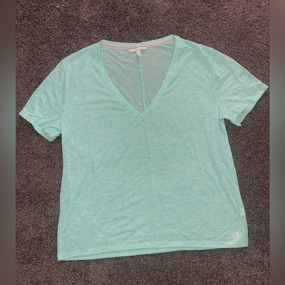 Victoria’s Secret heathered V neck T-shirt